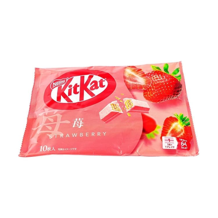 KitKat vafelj jagoda, Nestle, 124,3 g