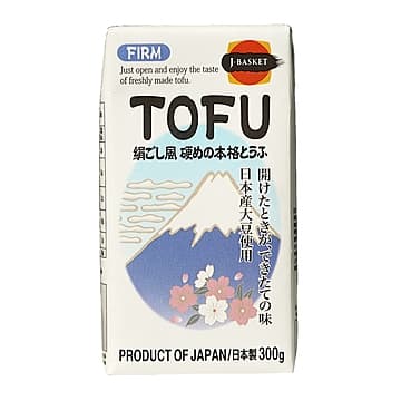 Svileni tofu (čvrst), J-basket, 300 g
