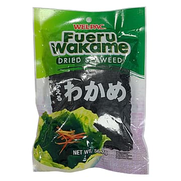 Posušene alge Wakame (narezane), Wel Pac, 56,7 g
